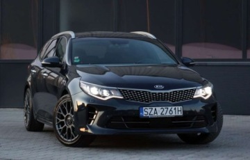 Kia Optima II Kombi 2.0 T-GDI 245KM 2017 Kia Optima Kia Optima 2.0 T-GDI GT 2.0 Benzyna 245KM