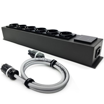 GigaWatt PF-1e + PowerSync 1,5 m - Listwa i Kabel