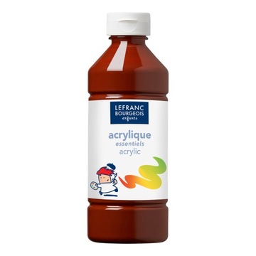 FARBA AKRYLOWA BRĄZOWA 500 ml LEFRANC BOURGEOIS