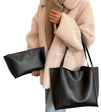 СУМКА-ШОППЕР ЖЕНСКАЯ ВМЕСТИМАЯ СУМКА НА ПЛЕЧЕ