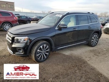 Mercedes GLB 2021 Mercedes-Benz GLB 2021 r., 2,0L od ubezpieczalni 2.0 Benzyna 221KM