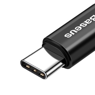 Подпружиненный спиральный кабель Baseus USB — USB-C 2 м, 2 А