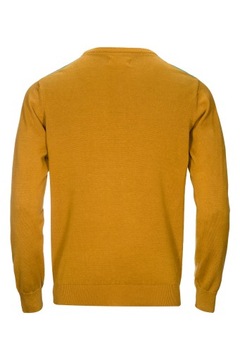Quickside sweter męski brązowy turksuowy L
