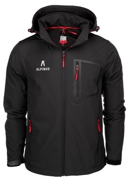 Alpinus Kurtka męska softshell rozsuwana roz.S