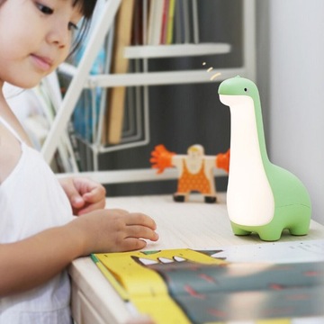 LAMPKA NOCNA LED BIURKOWA STOŁOWA DLA DZIECI 1,8W DINOZAUR