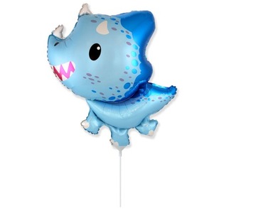 Balon foliowy dinozaur Triceratops Urodziny 1-99