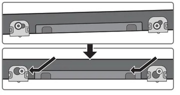 Оригинальный держатель/настенная вешалка для саундбара Samsung