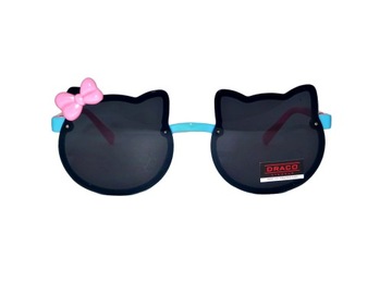 СОЛНЦЕЗАЩИТНЫЕ ОЧКИ ДЛЯ ДЕВОЧКИ КОТА РОЗОВЫЕ