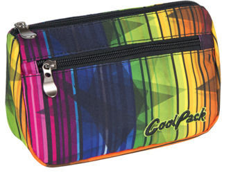 Tęczowa kosmetyczka turystyczna damska Coolpack