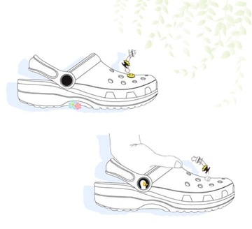 ПУГОВИНКИ ДЛЯ ОБУВИ украшения типа CROCS KROKS покемон 9 шт в 1