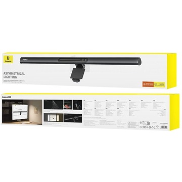 СВЕТОДИОДНАЯ ЛАМПА BASEUS I-WOK3 ДЛЯ КОМПЬЮТЕРНОГО МОНИТОРА РЕГУЛИРУЕМАЯ НОЧНАЯ МАГНИТНАЯ