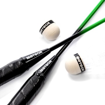 Набор ракеток, сетка для бадминтона, набор весла, чемодан, воланы METEOR