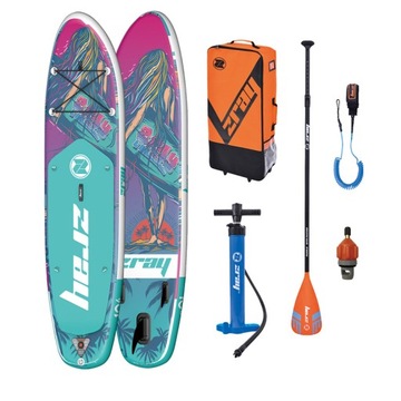 SUP QUEEN BOARD ДЛЯ ПЛАВАНИЯ НАДУВНОЕ ВЕСЛО ДЛЯ ПЛАВАНИЯ, НАБОР 320 СМ