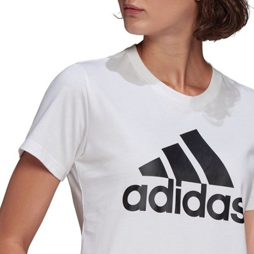 KOSZULKA DAMSKA ADIDAS ESSENTIALS REGULAR T-SHIRT BIAŁA GL0649 r L