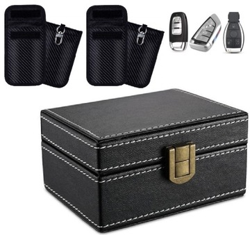 Pudełko na kluczyk Keyless Klatka Faradaya +2 ETUI