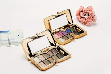 Палитра теней для век Sparkling Diamond Shimmer, 10 цветов, с кисточкой