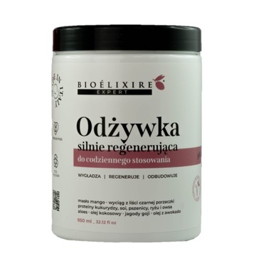 BIOELIXIRE EXPERT ODŻYWKA SILNIE REGENERUJĄCA DO CODZIENNEGO UŻYCIA 950ml
