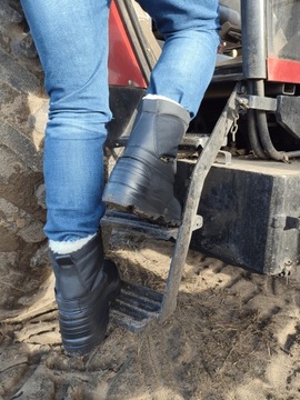 ŚNIEGOWCE MĘSKIE OCIEPLANE POLSKIE KALOSZE PIONIER 908 LEMIGO 45