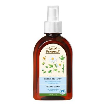 Green Pharmacy Eliksir do włosów łamliwych zniszczonych i farbowanych250ml