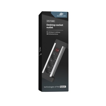 Розетка Spacetronik SPS-T34BS настольная