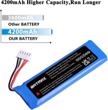 Аккумулятор для JBL FLIP 4 FLIP4 GSP872693 01 Special Edition 4200 мАч
