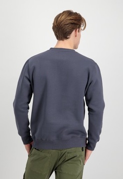 Mikina Alpha Industries Basic Sweater Greyblack XL