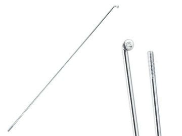 Szprycha stalowa 274 mm ocynkowana srebrna