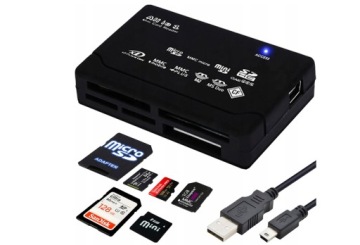 CZYTNIK KART USB SD SDHC SDXC MICRO MS XD CF