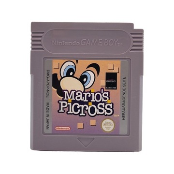 Mario's Picross Game Boy Gameboy Classic