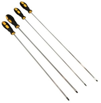 ZESTAW ŚRUBOKRĘTÓW PRZEDŁUŻANYCH DŁUGIE L 450 mm