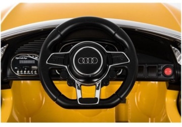 Автомобиль на аккумуляторе Audi R8 Spyder Yellow