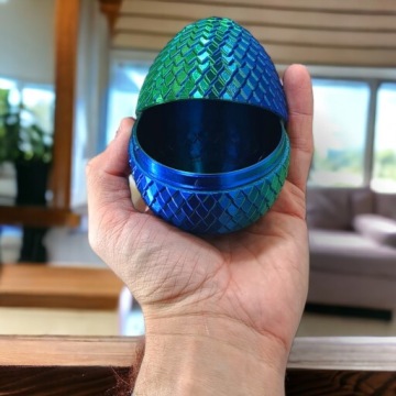 Crystal Dragon Mini + яйцо, длина 30 см, шарнирная фигурка