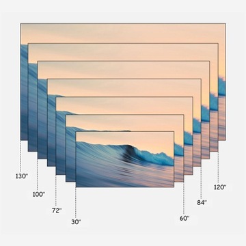 ПОРТАТИВНЫЙ ПРОЕКЦИОННЫЙ ЭКРАН 16:9, 84 ДЮЙМА, ПРОТИВОСВЕТОВОЙ, С ЧЕРНОЙ РАМКОЙ