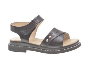 Klasyczne sandały damskie W20-73010 Black r.37