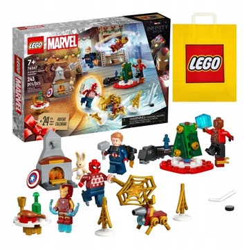 LEGO AVENGERS KALENDARZ ADWENTOWY 2023 PREZENT ŚWIĄTECZNY ZESTAW 76267