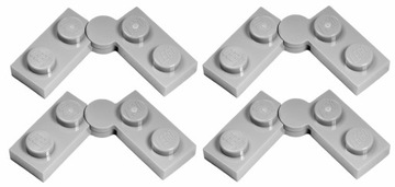 M21 Lego zawiasy szare 2429c01 4x NOWE