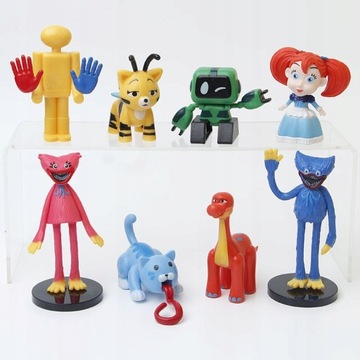 Zestaw figurek Huggy Wuggy Poppy Playtime 8 sztuk