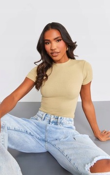 PRETTYLITTLETHING PRĄŻKOWANE BODY S