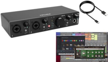 ARTURIA MINIFUSE 2 BLACK INTERFEJS USB + MEGA SOFT