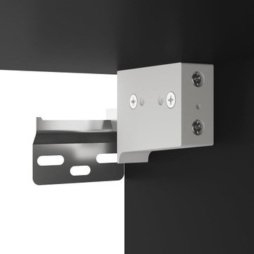 VidaXL черный 34 x 34,5 x 180 см