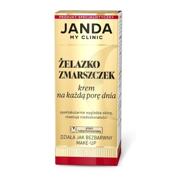 JANDA My Clinic GOLD Żelazko zmarszczek wygładzenie lifting
