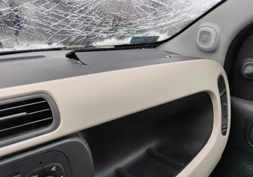 Fiat Panda II Hatchback 5d 1.2 69KM 2012 Fiat Panda I rej 2013r, 1.2 Benzyna. Lekko uszkodzony przod. Jezdzi. 1.2, zdjęcie 14