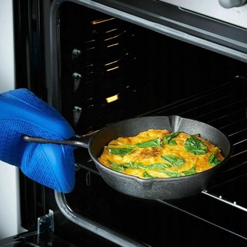 Тяжелая чугунная индукционная сковорода Krisberg, 25 см.