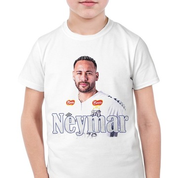 Koszulka biała dziecięca Neymar dla kibiców Santos FC r. 128