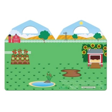 МНОГОРАЗОВЫЕ ВЫПУКЛЫЕ НАКЛЕЙКИ «ФЕРМА» MELISSA & DOUG