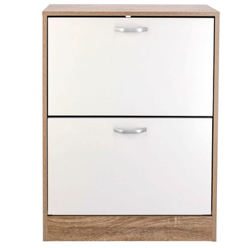 Шкаф для обуви, книжный шкаф 2-КОМПАРТНАЯ ОБУВЬ, вместительный комод для прихожей, КНИЖНЫЙ ШКАФ