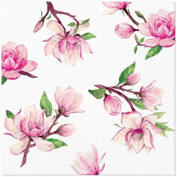 Serwetka 33x33cm '' Magnolia Springs '' /20 sztuk