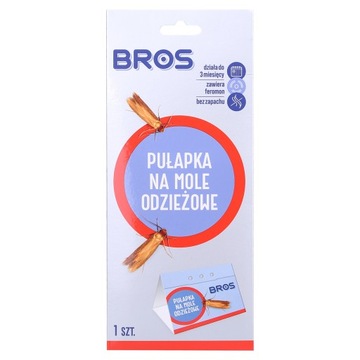 Pułapka feromonowa na mole odzieżowe BROS