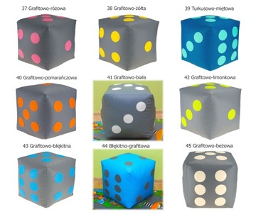 КУБИКИ PUFA С БЛОКАМИ ДЛЯ ИГРЫ 50 SEAT CUBUE