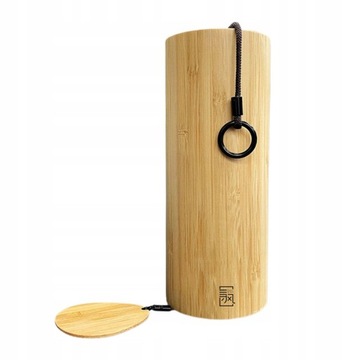 Bambusowy drewniany dzwonek wietrzny w stylu